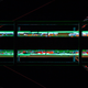 Illustration for article titled Huge Neon Signs Photographed From Below Become Futuristic Abstractions